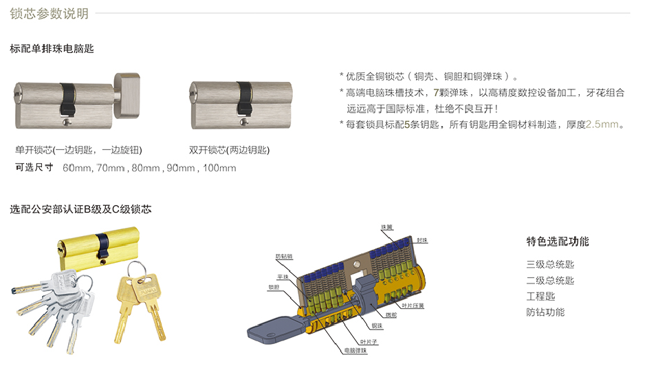 房门锁